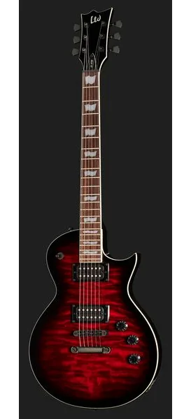 ESP LTD EC-256 QM Black Cherry SB, detalj 2