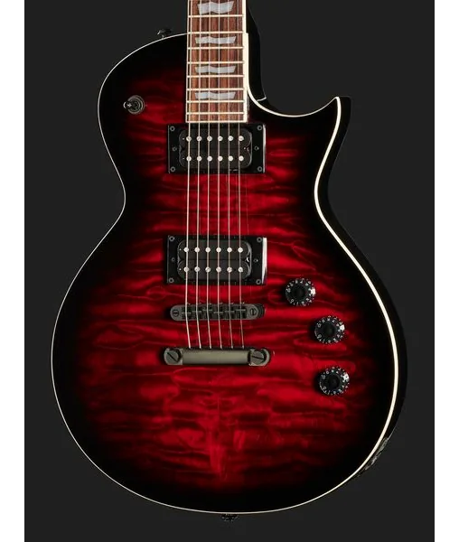 ESP LTD EC-256 QM Black Cherry SB, detalj 4