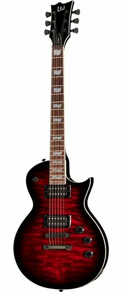 ESP LTD EC-256 QM Black Cherry SB forfra