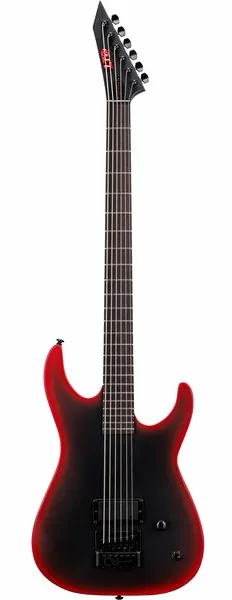 ESP LTD M-6B ET Black Metal II forfra