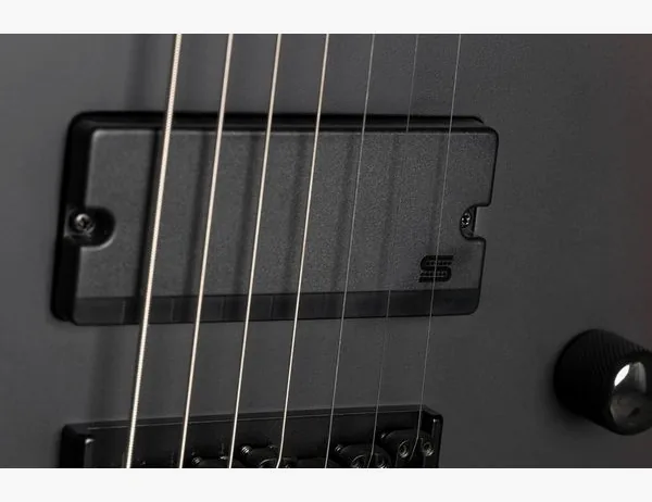 ESP LTD M-7B HT Black Metal II, detalj 5