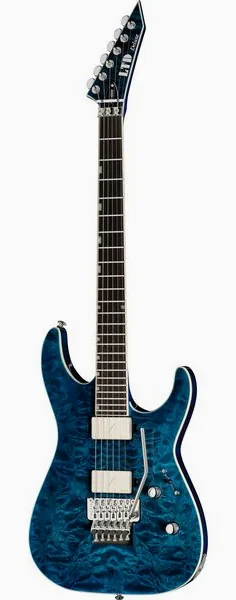 ESP LTD MH-1000 Black Ocean forfra