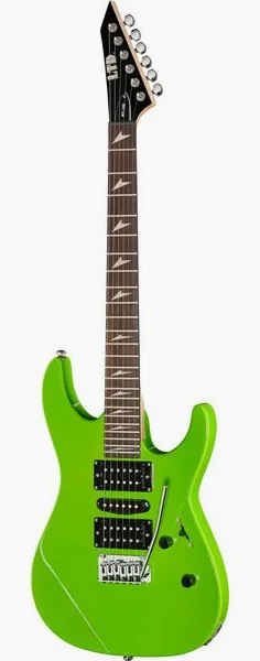 ESP LTD MT-130 Neon Green forfra