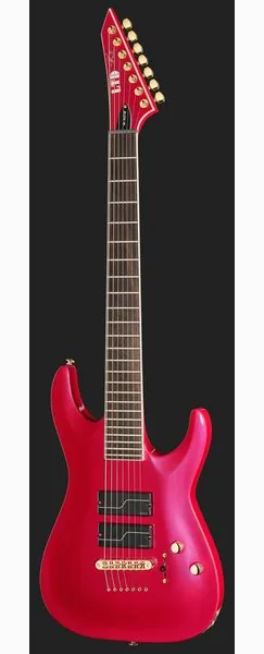 ESP LTD SC-607B Magenta Metallic, detalj 2