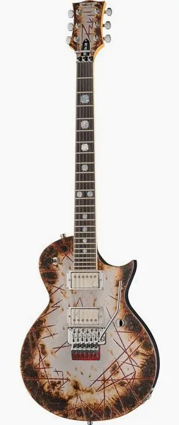 ESP RZK-II Richard Z Kruspe Burnt forfra