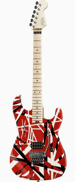 Evh Stripe Red forfra