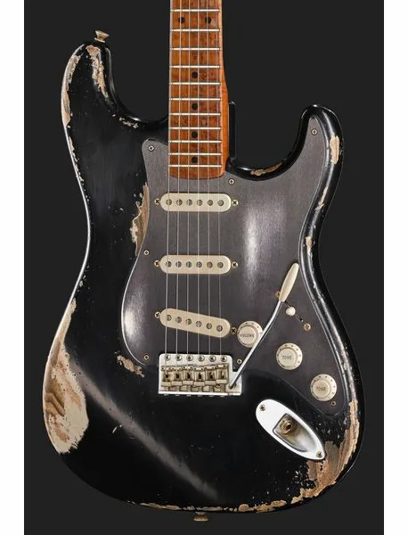 Fender 50s Strat BKoVBL Relic MBAH, detalj 4