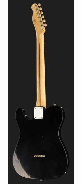 Fender 52 Tele BLK Journeyman Relic, detalj 3