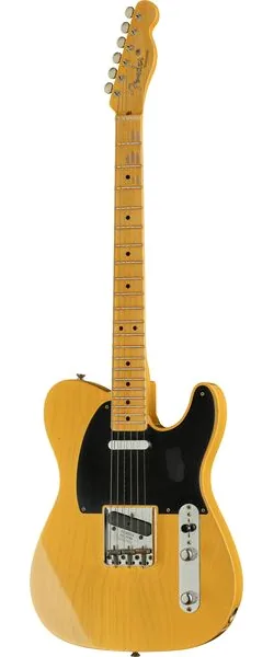 Fender 52 Tele BTB JM Relic MN forfra