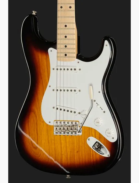 Fender 55 Strat MN Sunburst CC, detalj 4