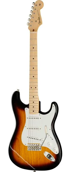 Fender 55 Strat MN Sunburst CC forfra