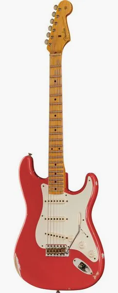 Fender 56 Strat FRD Relic forfra