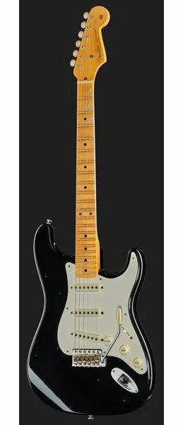 Fender 56 Strat Relic Aged Black LTD, detalj 2