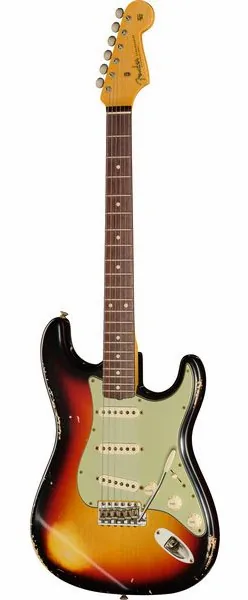 Fender 60 Strat 3TSB Relic forfra