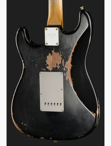 Fender 60 Strat ABLK Heavy Relic, detalj 5
