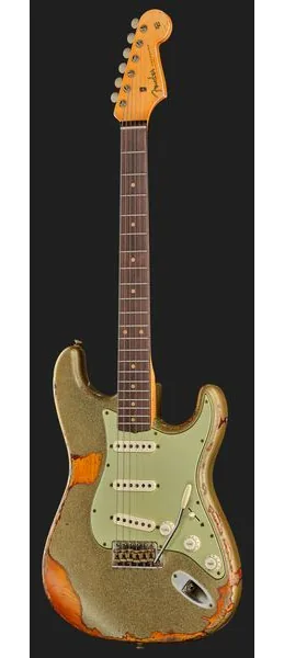 Fender 60 Strat GSoBB SuperRelic MBDB, detalj 2