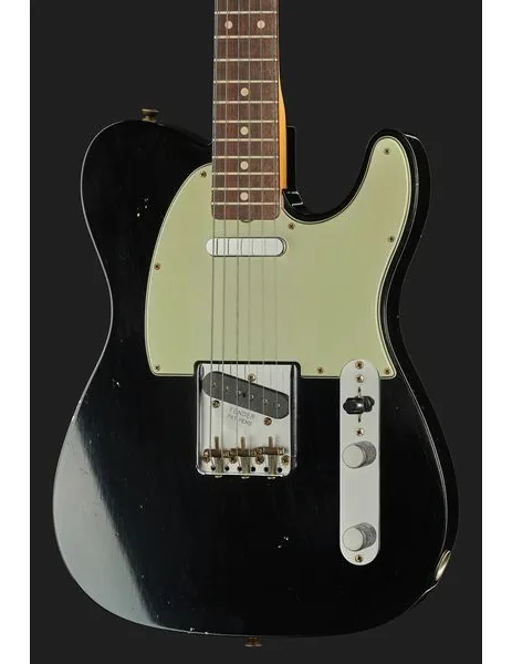 Fender 60 Tele BLK JM Relic RW, detalj 4