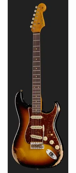 Fender 61 Strat Heavy Relic FSB, detalj 2