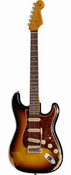 Fender 61 Strat Heavy Relic FSB forfra