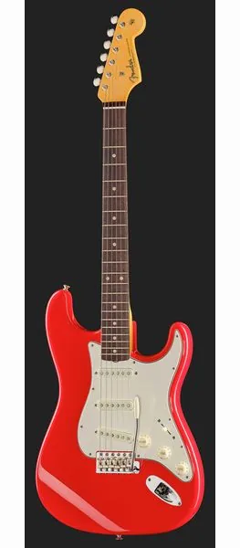Fender 61 Strat Hot Rod Red RW NOS, detalj 2