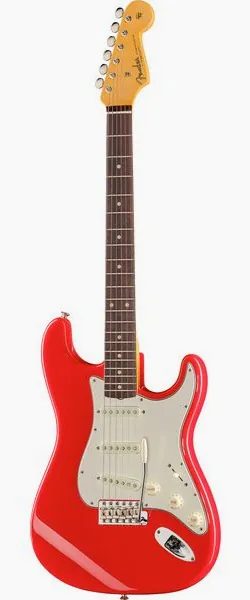 Fender 61 Strat Hot Rod Red RW NOS forfra