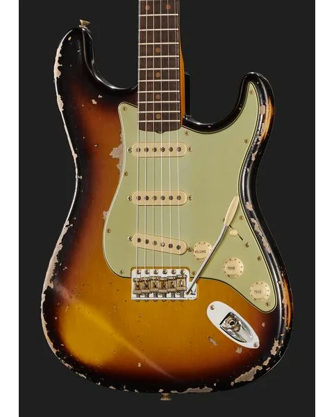 Fender 61 Strat SFA3CS Heavy Relic, detalj 4