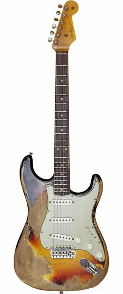 Fender 62/63 Strat SHR 3T Sunburst forfra