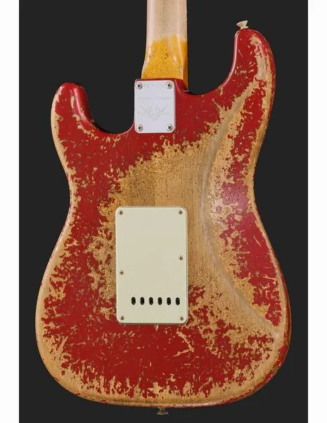 Fender 62/63 Strat SHR Dakota Red, detalj 5