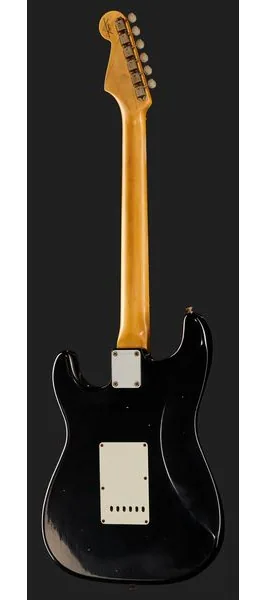 Fender 63 Strat BLK Journeyman Relic, detalj 3