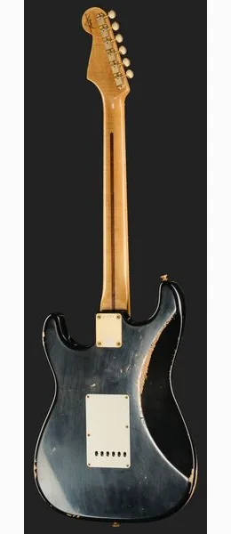 Fender 63 Strat RW Black Relic HSS, detalj 3