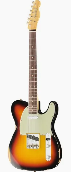 Fender 63 Tele Relic 3-Tone Sunburst forfra