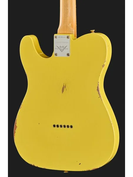 Fender 63 Tele Relic Canary Yellow, detalj 5