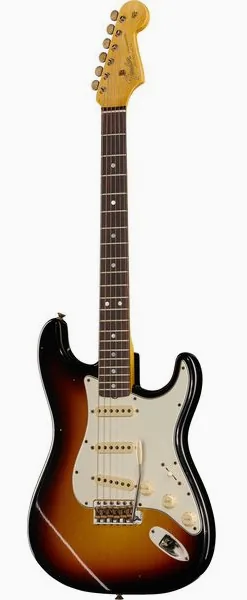 Fender 65 Strat 3CS Journeyman Relic forfra