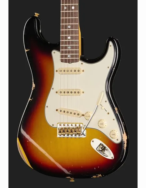 Fender 65 Strat 3CS Relic, detalj 4