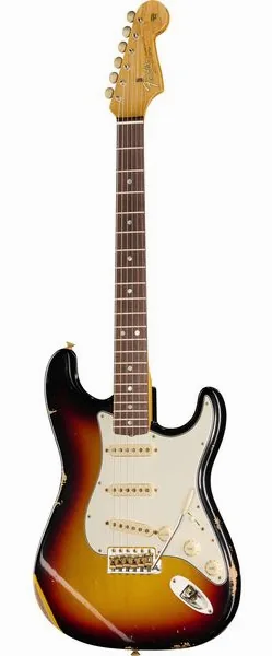 Fender 65 Strat 3CS Relic forfra