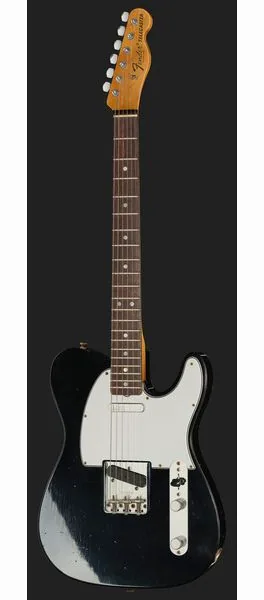 Fender 67 Tele Black JM Relic, detalj 2