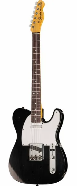 Fender '67 Tele BLK Journeyman Relic forfra