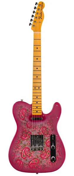 Fender 68 Tele Pink Paisley NOS forfra