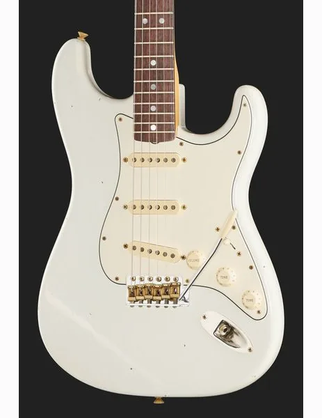 Fender 69 Strat OLW Journeyman Relic, detalj 4