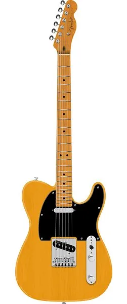 Fender 75th Player II Bari Tele BTB forfra