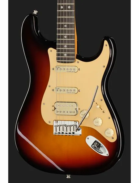 Fender Am Ultra II Strat HSS EB UBST, detalj 4