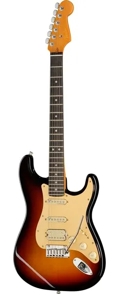 Fender Am Ultra II Strat HSS EB UBST forfra
