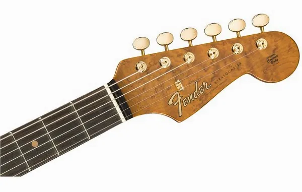 Fender Artisan Maple Burl Strat AN, detalj 5