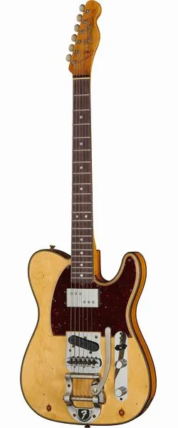 Fender Cunife Tele Custom Amber Relic forfra