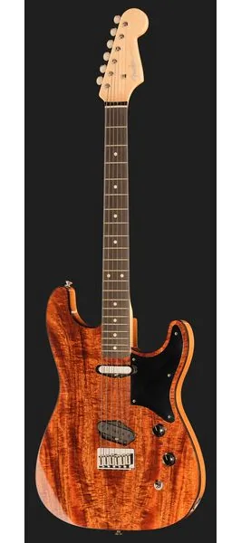 Fender Custom Flame Koa Strat MBKM, detalj 2