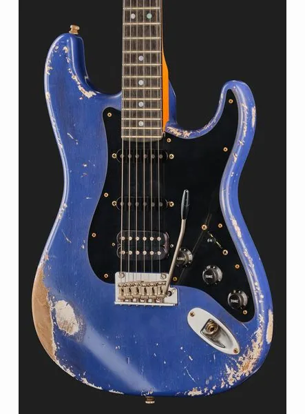 Fender Custom Violet Strat Relic MBAM, detalj 4