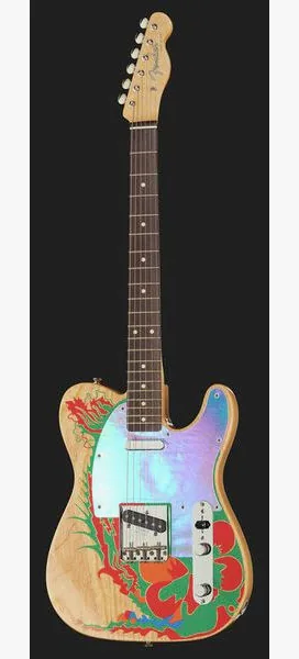 Fender Jimmy Page Telecaster RW NAT, detalj 2