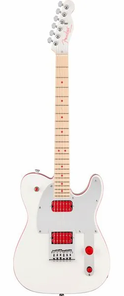 Fender John 5 Ghost Tele WHT forfra
