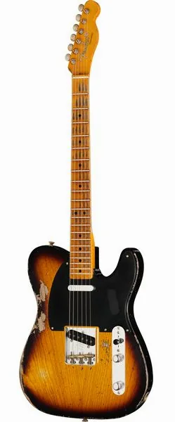 Fender LTD 52 Tele 2CSB SHRelic forfra