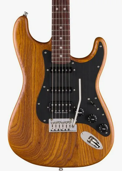 Fender LTD Am Ultra Strat NAT HSS, detalj 3